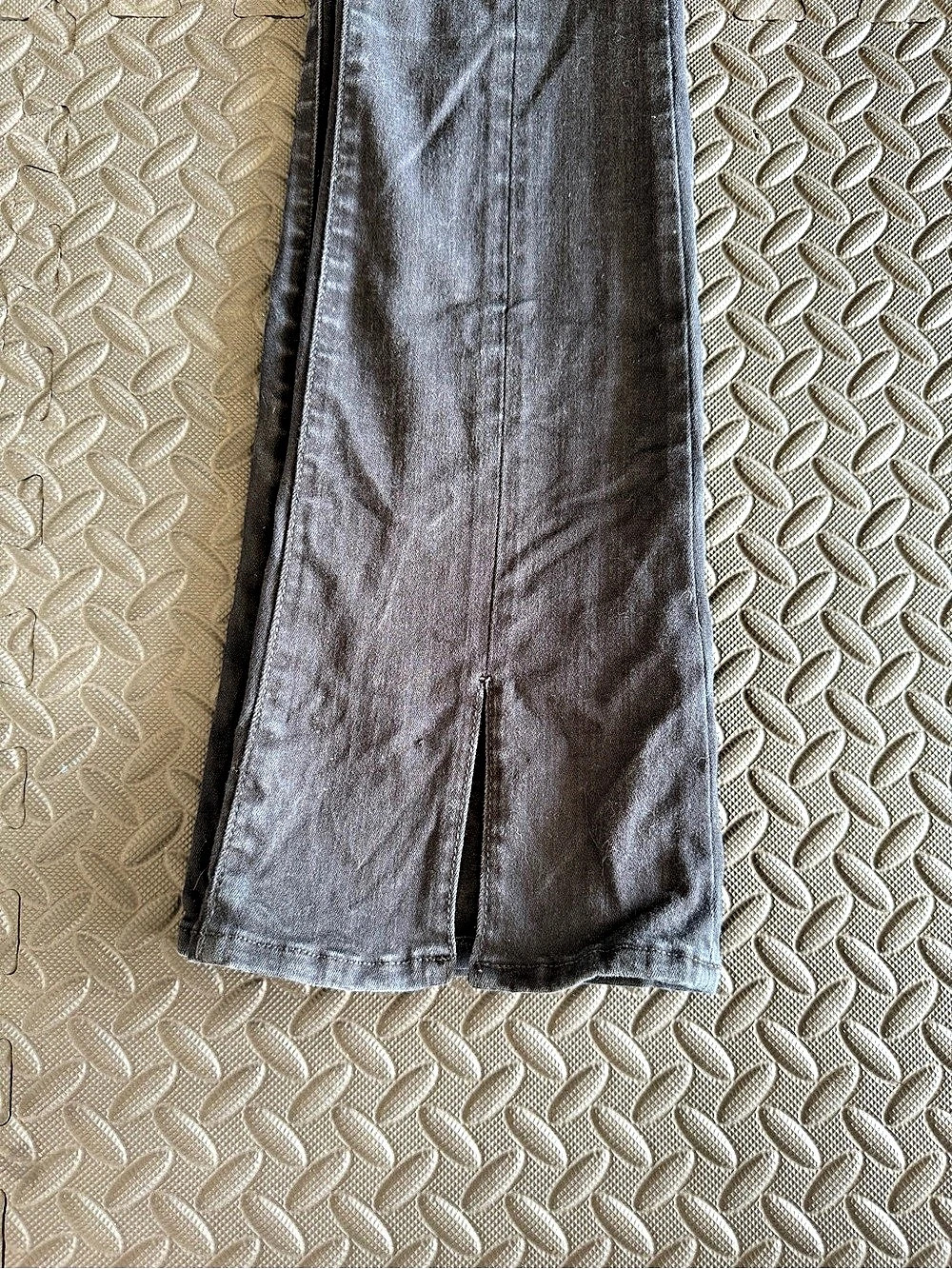 American Eagle Skinny Kick Jeans Black Waist 10 Long - Picture 5 of 6